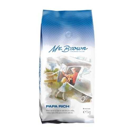 Кофе Mr.Brown Papa Rich в зернах 1 кг в Светофор