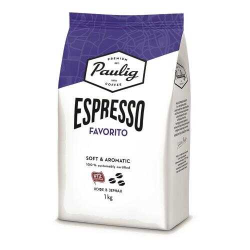 Кофе Paulig espresso favorito в зернах 1 кг в Светофор