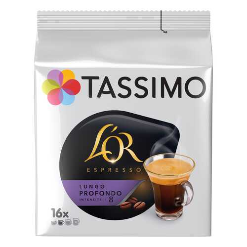 Кофе Tassimo L'or Espresso Lungo Profondo в капсулах 16 шт в Светофор