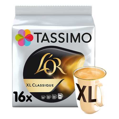 Кофе Tassimo L’OR Xl Classique в капсулах 16 шт в Светофор