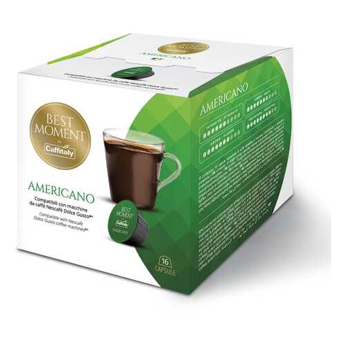 Кофе в капсулах Caffitaly Dolce Gusto Americano, 16 шт в Светофор