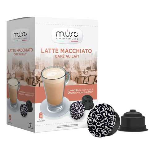 Кофе в капсулах Must latte macchiato 16 капсул в Светофор