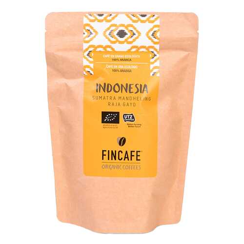 Кофе в зернах Fincafe Indonesia Sumatra Mandheling Raja Gayo 250 г в Светофор