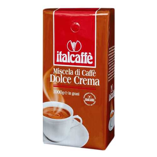 Кофе в зернах Italcaffe dolce crema 1000 г в Светофор