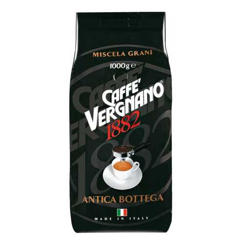 Кофе Vergnano antica bottega зерновой 1000 г в Светофор