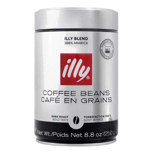 Кофе зерновой ILLY темной обжарки 250 г в Светофор