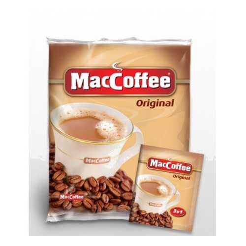 Кофейный напиток растворимый MacCoffee оriginal 3в1 50 г 20 штук в Светофор