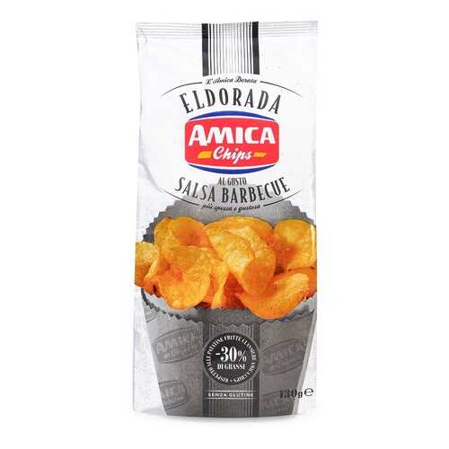 Чипсы картофельные с соусом барбекю обезжиренные, Eldorada Amica Chips, 130 г, Италия в Светофор