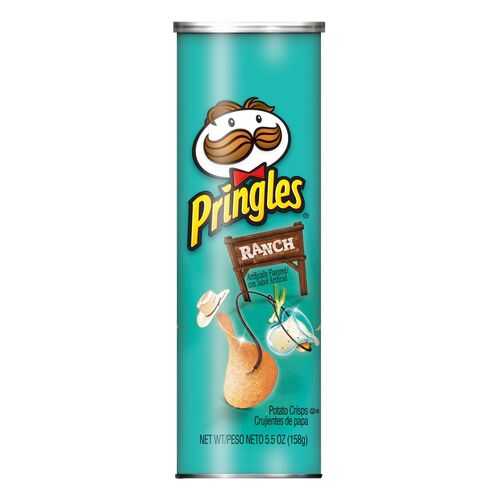 Чипсы Pringles ranch со вкусом соуса ранч 158 г в Светофор