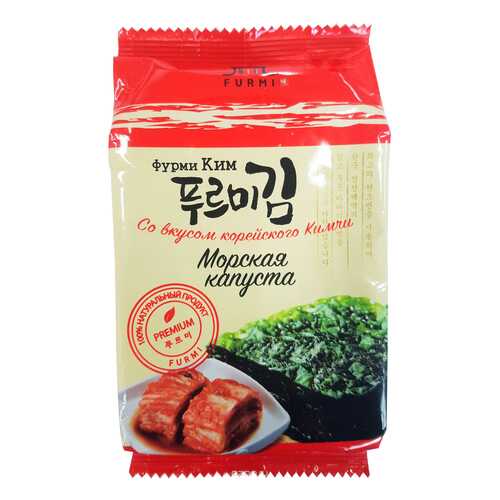Морская капуста Furmi Kim со вкусом кимчи 5 г в Светофор