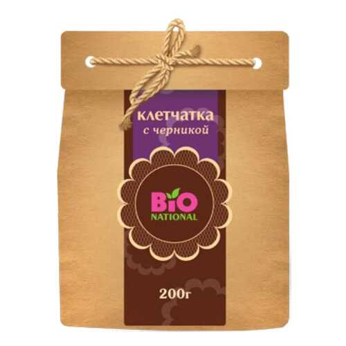 Клетчатка Bio National с черникой в эко-упаковке 200 г в Светофор