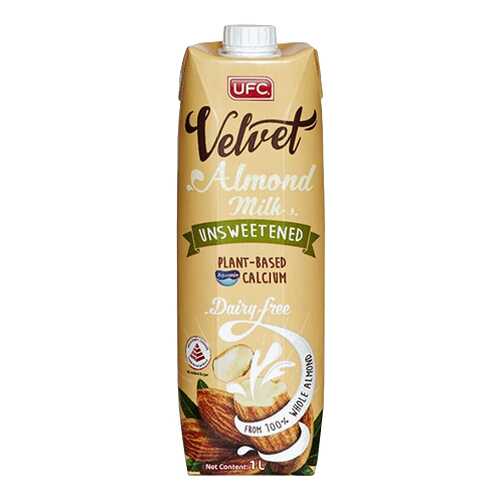 Миндальный напиток UFC Velvet Unsweetened без сахара 1000 мл в Светофор