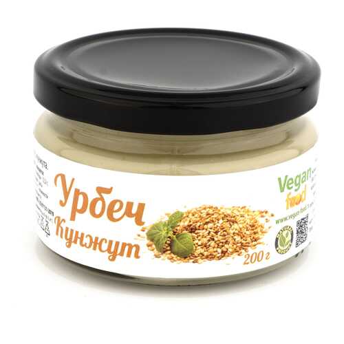 Урбеч Vegan-food из семян белого кунжута 200 г в Светофор