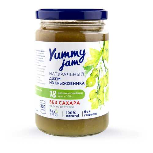 Джем Yummy jam из крыжовника без сахара 350 г в Светофор