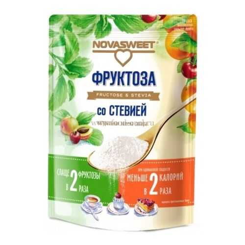 Фруктоза Novasweet со стевией 250 г в Светофор