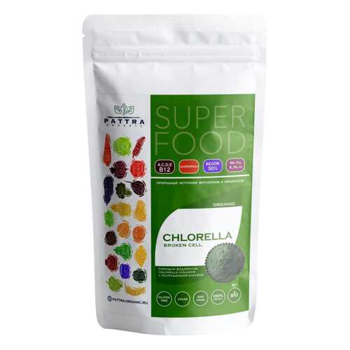 Хлорелла Pattra Organic Broken Сell порошок 50 г в Светофор