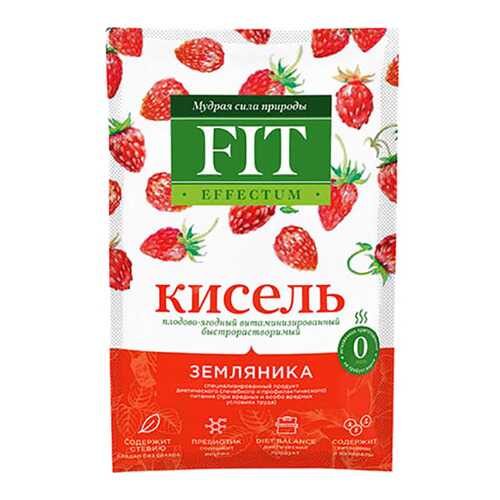 Кисель Fit Parad земляника пакет саше в Светофор