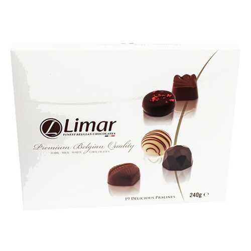 Конфеты Limar шоколадные ассорти 240 г в Светофор