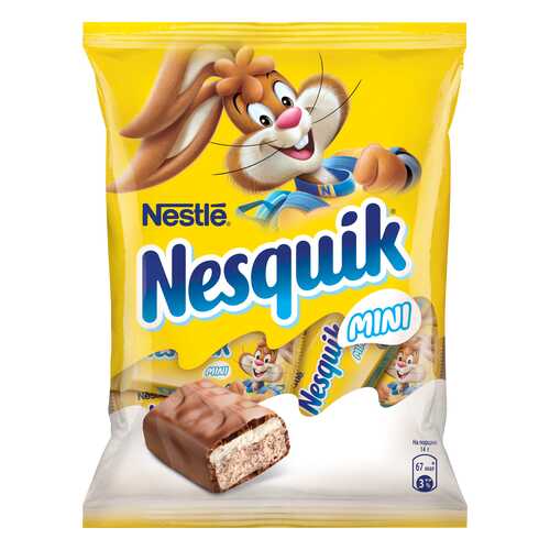 Конфеты Nestle nesquik мини 186 г в Светофор