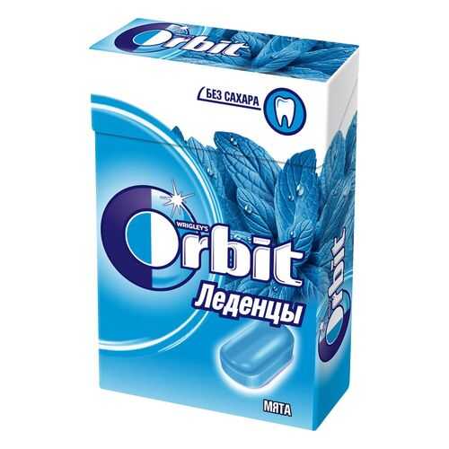 Леденцы Orbit мята 35 г в Светофор