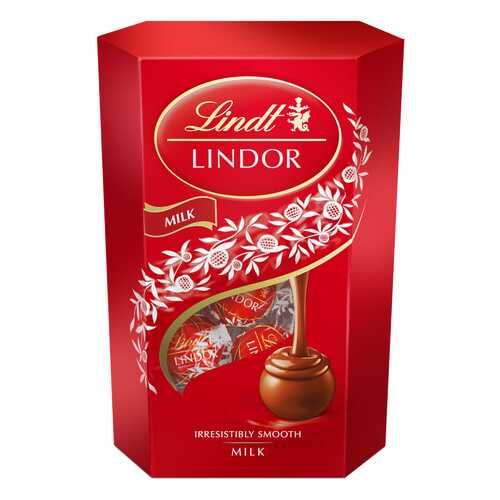 Набор конфет Lindt lindor молочный шоколад 200 г в Светофор