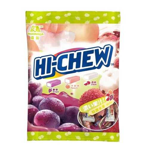 Жевательные конфеты Morinaga Hi-chew виноград-зеленое яблоко-клубника 110 г в Светофор