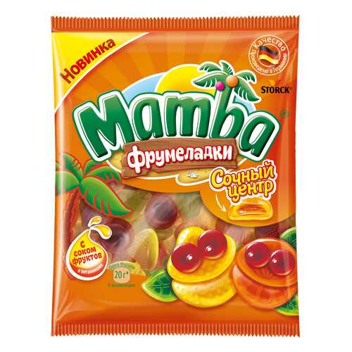 Мармелад Mamba фрумеладки сочный центр 70 г в Светофор