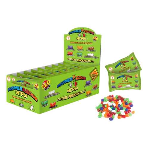 Настольная игра Мармеладские игры, в пакете, 1 серия, 50 гр. Zed Candy в Светофор