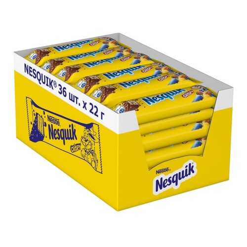 Конфета с хрустящей вафлей Nesquick криспи 22 г в Светофор