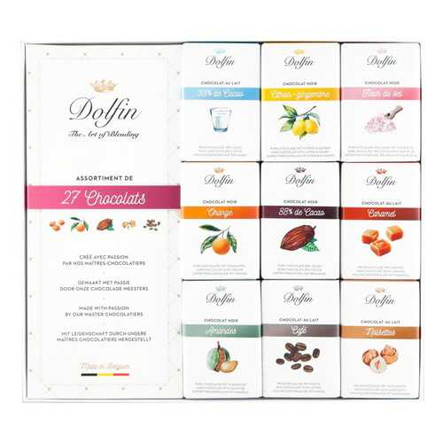 Шоколад Dolfin Gift Set of 27 bars 270 г в Светофор