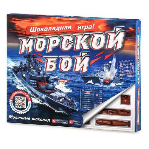 Шоколадная игра Вкусные идеи морской бой 180 г 28х22х2 Россия в Светофор