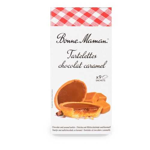 Печенье Bonne Maman Tartelettes с шоколадно-карамельной начинкой 135г в Светофор