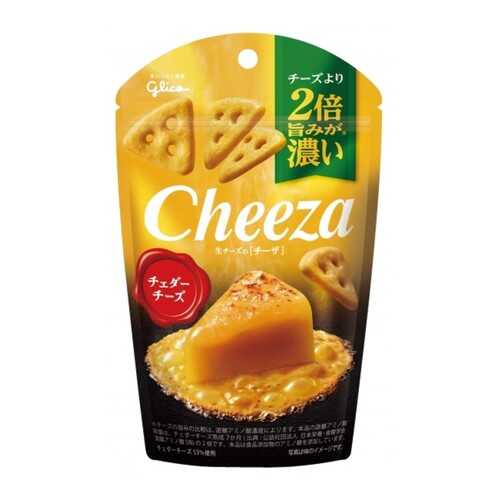 Печенье-снек Glico Cheeza с сыром чедером 40 г в Светофор