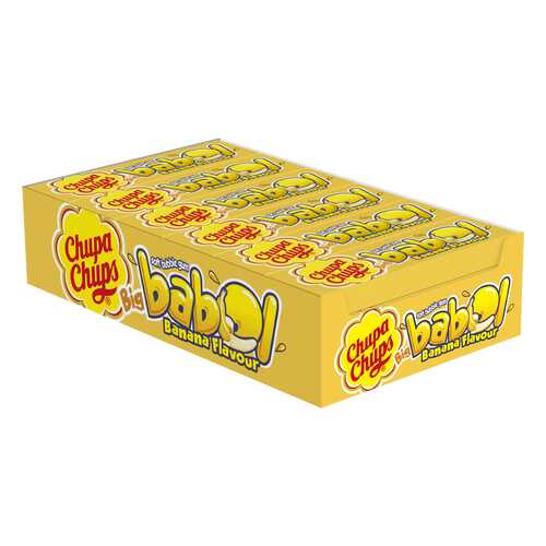 Жевательная резинка Chupa Chups big babol банан 21 г в Светофор