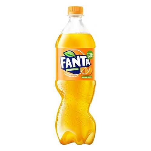 Напиток безалкогольный сильногазированный Fanta апельсин с витамином С пластик 0.9 л в Светофор